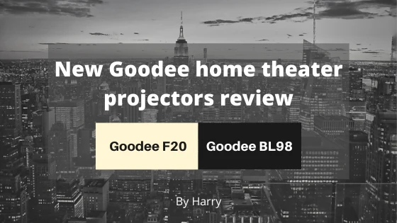 GooDee F20 projector