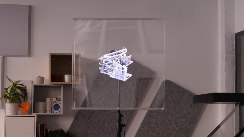 3D hologram fan 60cm